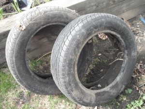 old tires